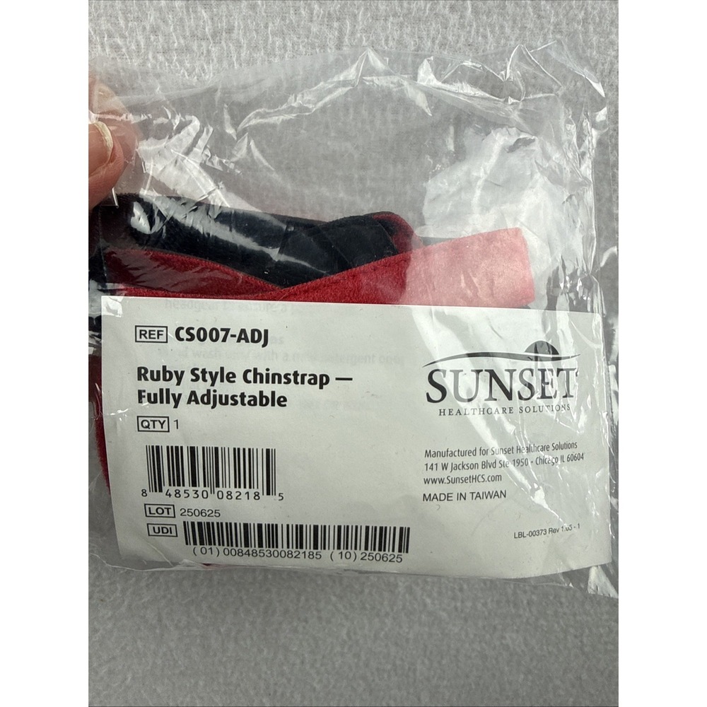 CS007-ADJXL Ruby Style Adjustable Chinstrap Extra-Large For C Pap Use - Picture 2 of 5